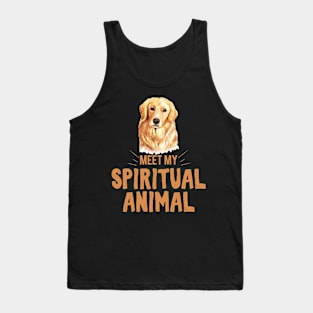 Meet my spiritual Animal Hund Tank Top